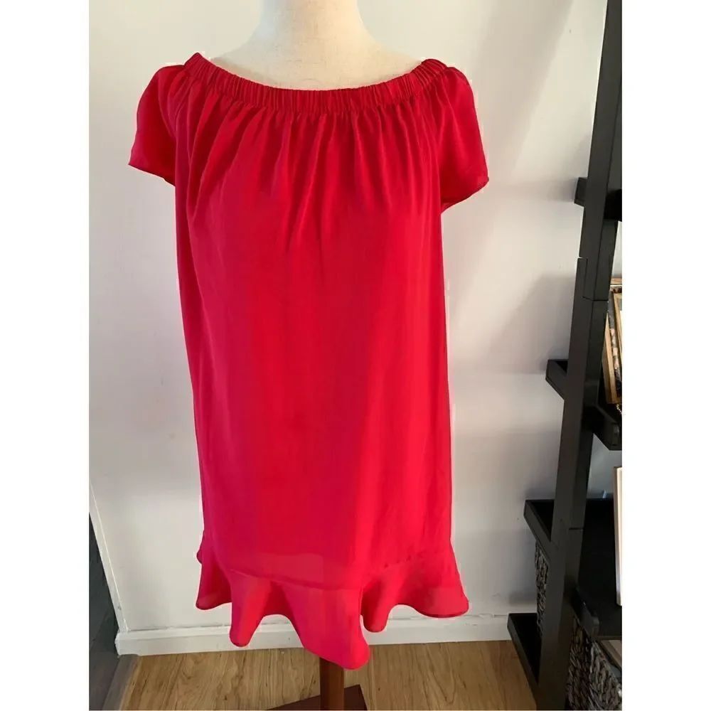 Express red dress size xs